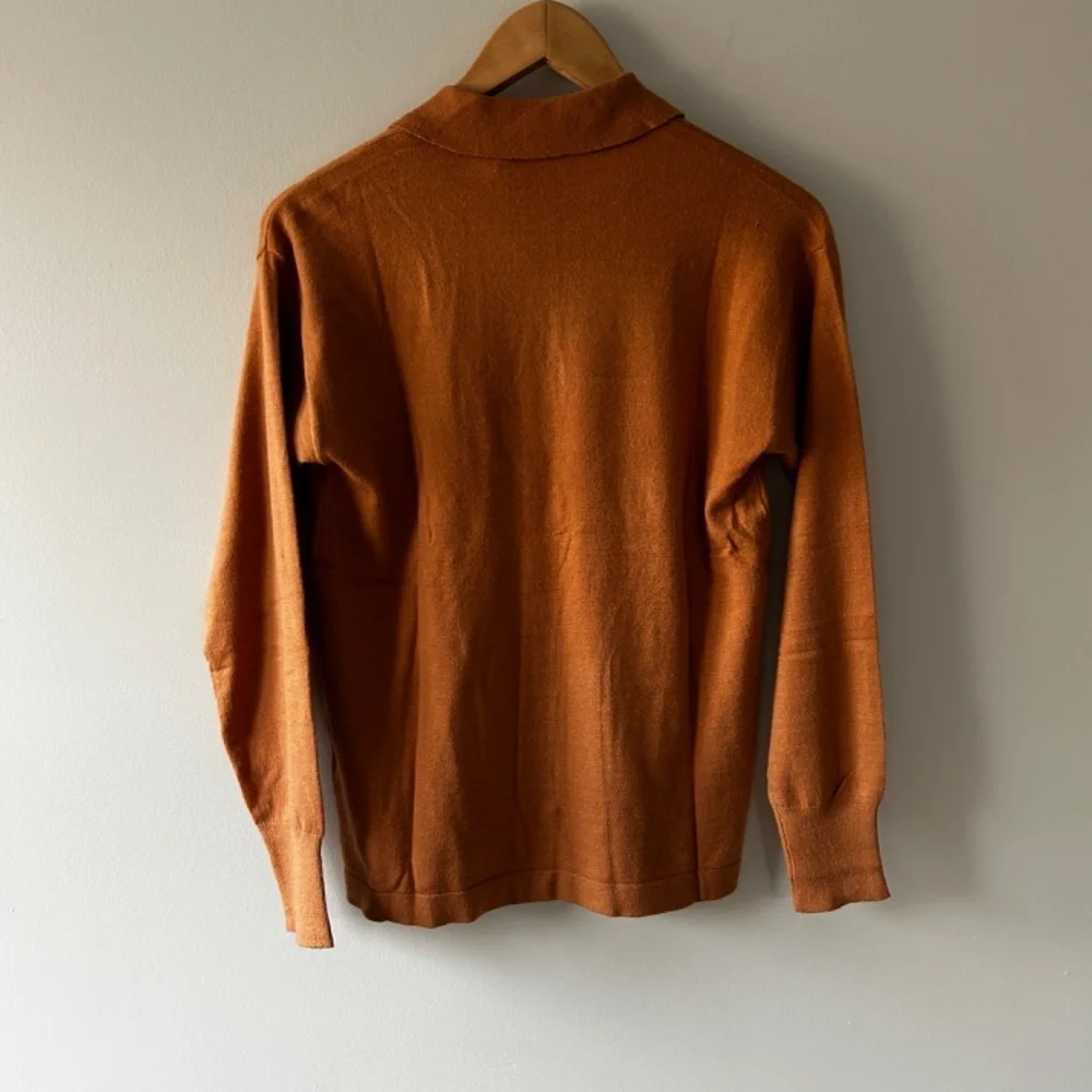 Guilty Lightweight Button Up Cardigan Carmel Women's Size Small fall soft cozy - Picture 3 of 11